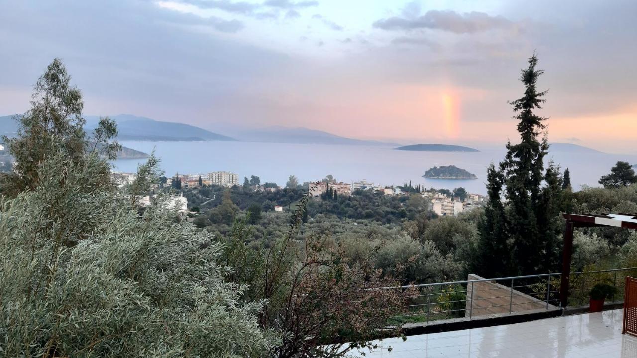 Villa Πέτρα, Ελιά Και Λεβάντα à Tolón Extérieur photo